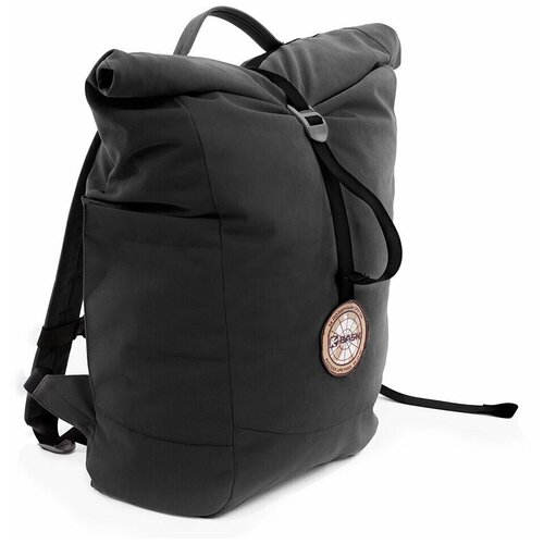 фото Рюкзак с клапаном-скруткой scout 15 чёрный (баск) bask