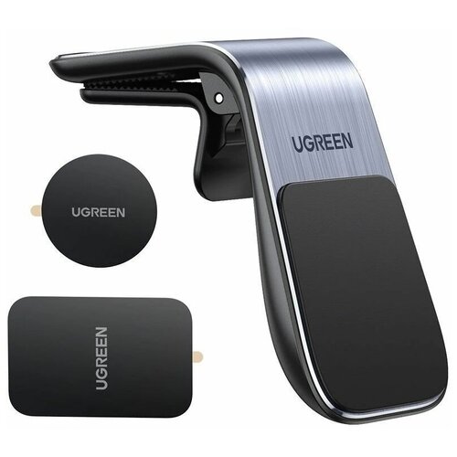 Магнитный держатель для телефона в автомобиль UGREEN LP290 (80712B) Waterfall Magnetic Phone Holder. Цвет: черный