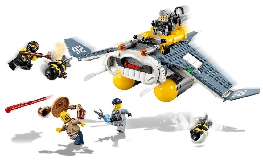 LEGO NINJAGO Бомбардировщик Морской дьявол - фото №16