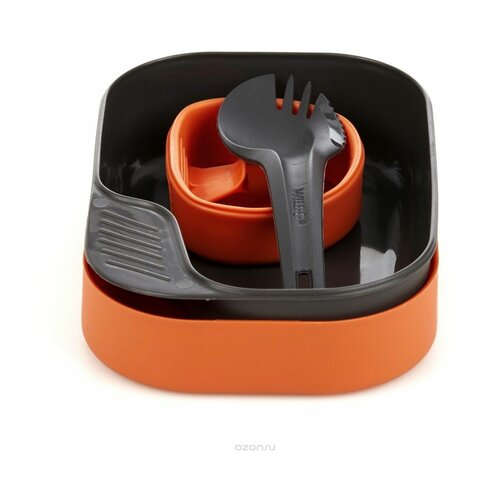 фото Портативный набор посуды wildo camp-a-box® light orange new