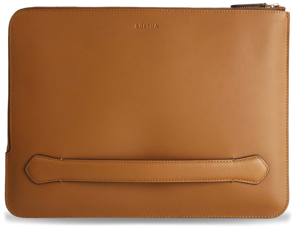 Bustha для Macbook Air/Pro 13 (18/20) папка Zip Folio Leather (Saddle)