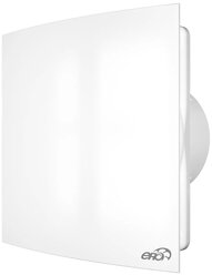 Вытяжной вентилятор Era Quadro 4 100 мм для ванных комнат, белый