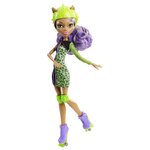 Кукла Monster High Убойный роликовый лабиринт Клодин Вульф, 27 см, Y8350 - изображение