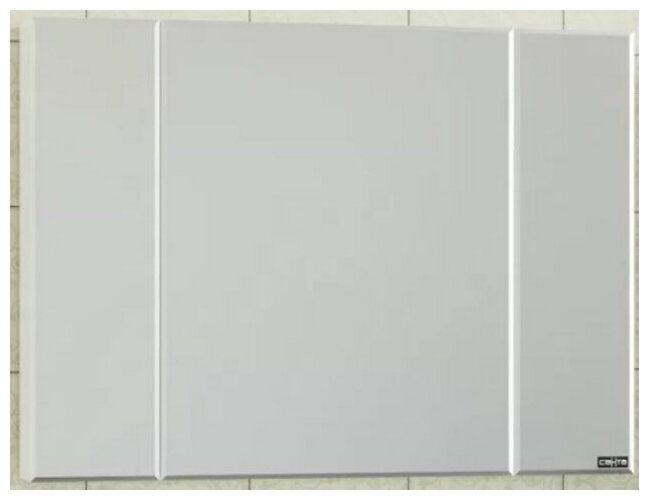 фото Зеркальный шкаф СанТа Стандарт 100 трельяж фацет (113012)