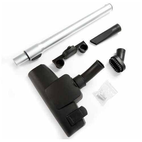 Пылесос DELTA LUX DE-3500 Мультициклон 1000Вт серый с красным 397500₽