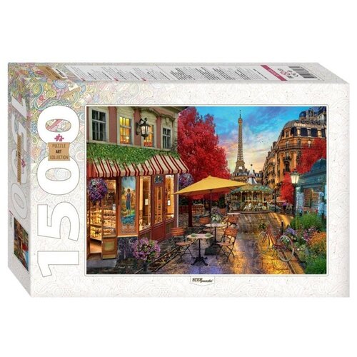 Пазл Step puzzle Вечер в Париже (83068), 1500 дет., разноцветный набор шармов вечер в париже
