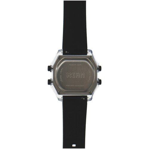 Наручные часы I am Fashion IAM-KIT28, серый ремешок belahome силикон застежка пряжка водонепроницаемый размер 20 черный