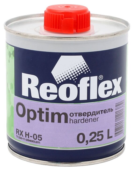 Отвердитель Reoflex RX H-05 для лака Optim MS 2+1 0,25 л REOFLEX RX H-05/250 | цена за 1 шт