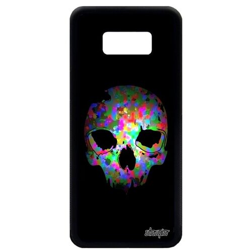 фото Противоударный чехол на телефон // samsung galaxy s8 plus // "череп" хэллоуин стиль, utaupia, черный