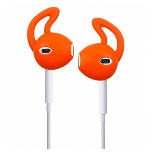 Накладки для наушников Eartip Silicone for EarPods Orange