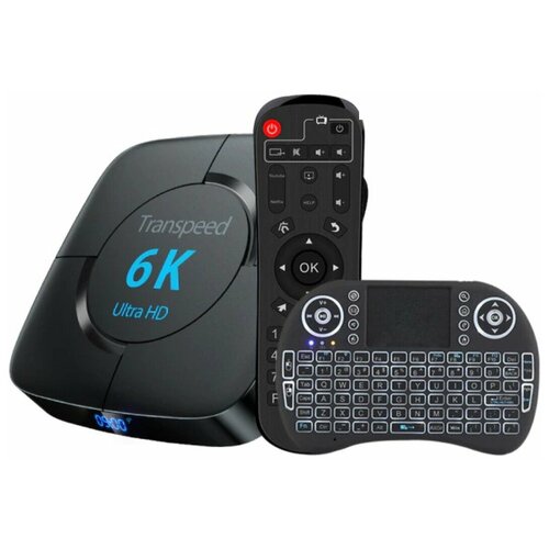 ТВ-приставка Transpeed 4 Гб ОЗУ 64 Гб Android 550500₽