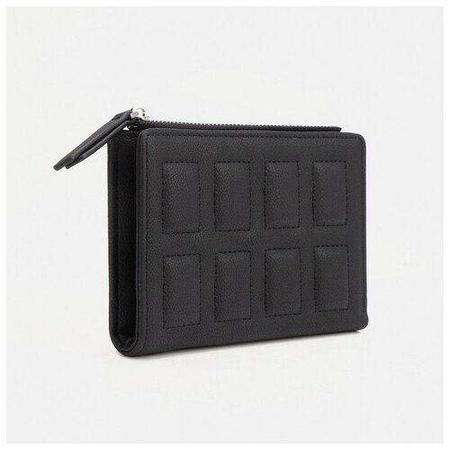 фото Кошелёк, отдел на кнопке, цвет чёрный нет бренда