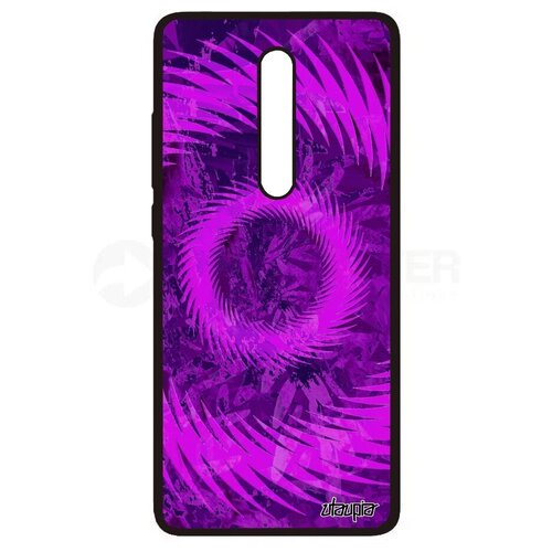 фото Яркий чехол на мобильный // xiaomi redmi k20 // "мандала спираль" символ узор, utaupia, фуксия