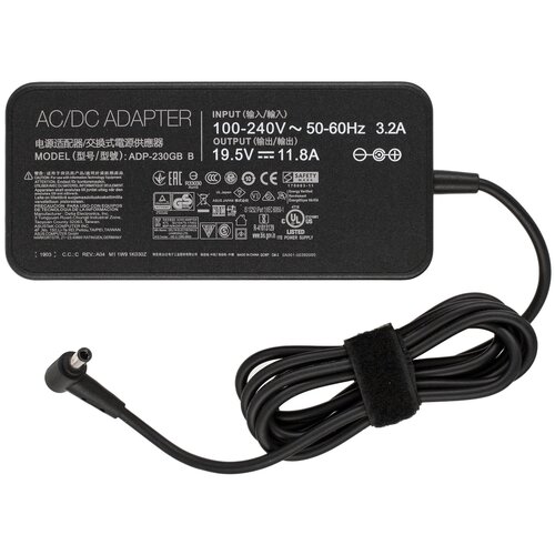 Блок питания для ноутбуков Asus 19.5V 11.8A 6.0x3.7 (230W) клавиатура asus xa08 strix flare ii nxrd ru xa08 strix flare ii nxrd ru