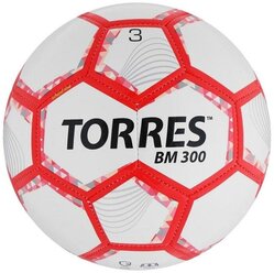 Футбольный мяч TORRES F320743 белый 3