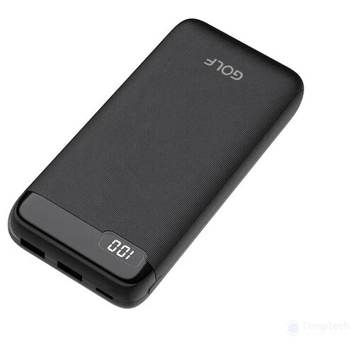 GOLF LCD22 Powerbank 20000 mah LED дисплей In Micro usb Type-C Out Type-C USB 1А 21A Black 594900₽