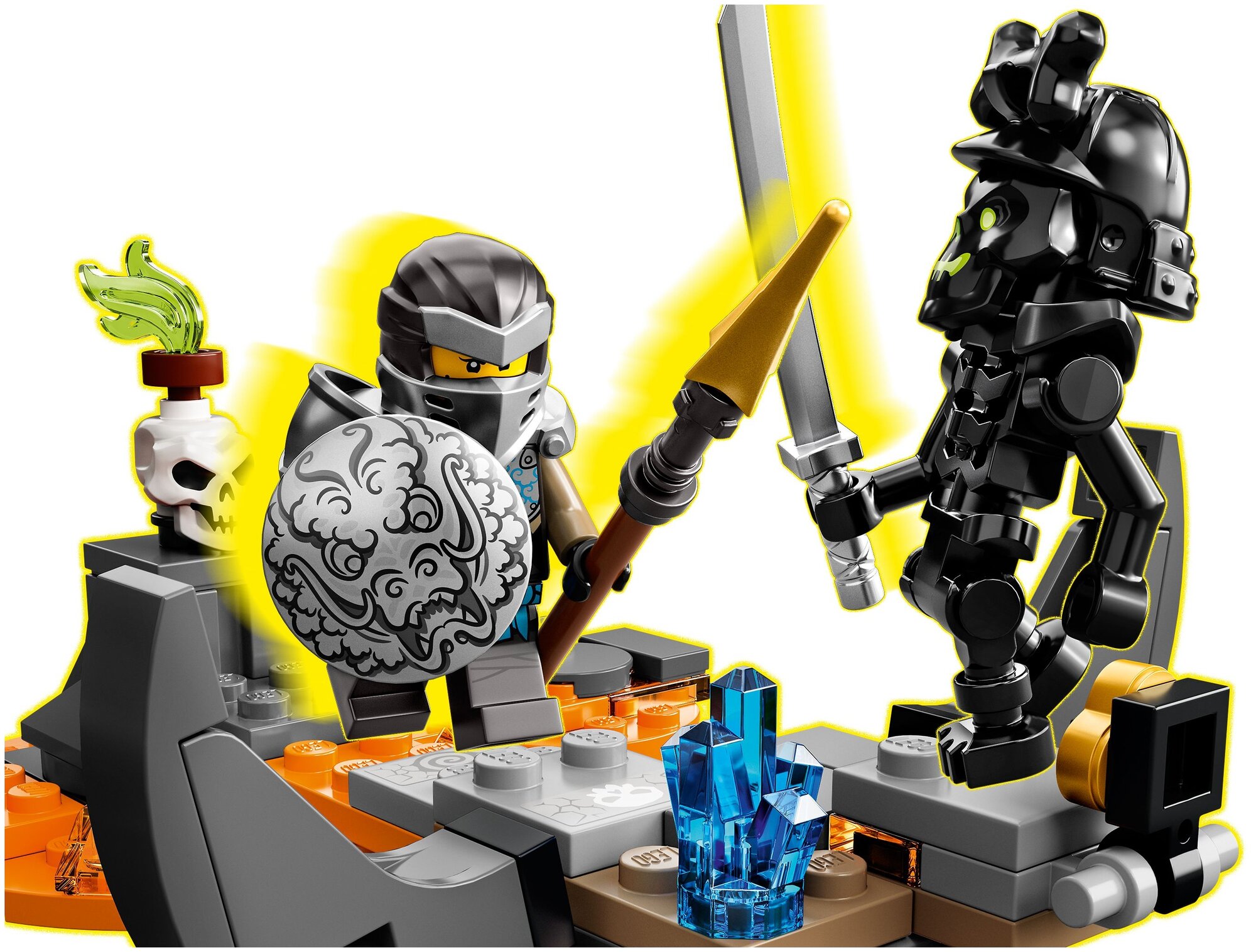 Конструктор LEGO Ninjago Дракон чародея-скелета, 1016 деталей (71721) - фото №8