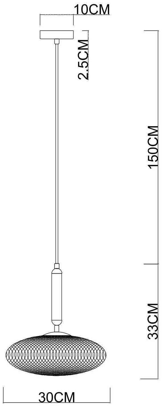 Подвесной светильник Divinare OKAB 5005/17 SP-1 - фотография № 2