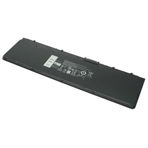 Аккумуляторная батарея для ноутбука Dell Latitude E7250 E7240 (VFV59) 7.4V 52Wh черный аккумулятор батарея для ноутбука dell latitude e7250 wd52h 7 4v 6000 mah