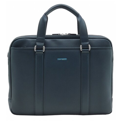 Мужская кожаная бизнес-сумка Tony Perotti 564455/23 темно-синий