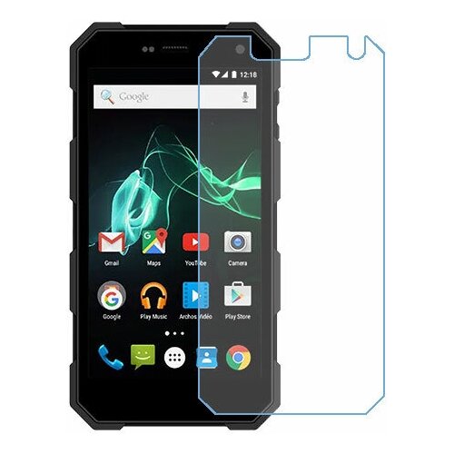 Archos 50 Saphir защитный экран из нано стекла 9H одна штука archos 50 cobalt защитный экран из нано стекла 9h одна штука