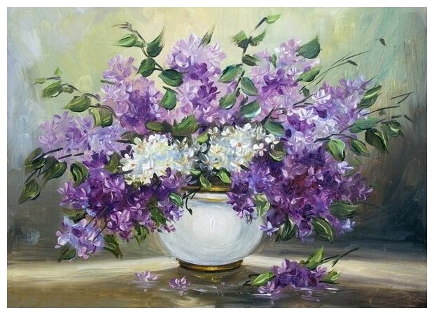 Постер на холсте Сирень (Lilac) №2 42см. x 30см.