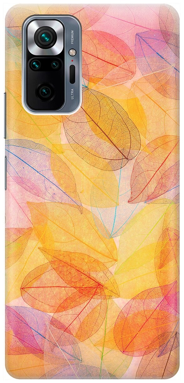 RE: PA Накладка Transparent для Xiaomi Redmi Note 10 Pro с принтом "Разноцветные листья"