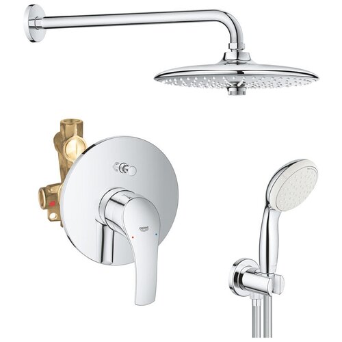 Душевая система встраиваемая со смесителем Grohe Eurosmart 119690