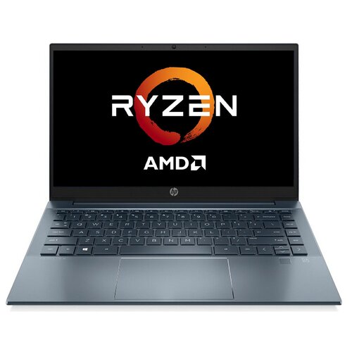 Ноутбук HP Pavilion 14-ec0030ur AMD Ryzen 5 5500U 21 GHz - 40 GHz 8192 Mb 14 Full HD 1920x1080 512 Gb SSD DVD нет nVidia GeForce MX450 2048 Mb Windows 10 Home синий 4E1V4EA 7499000₽