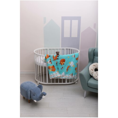 Вомбатик Classic Collection Фокс Пододеяльник на молнии 142х112