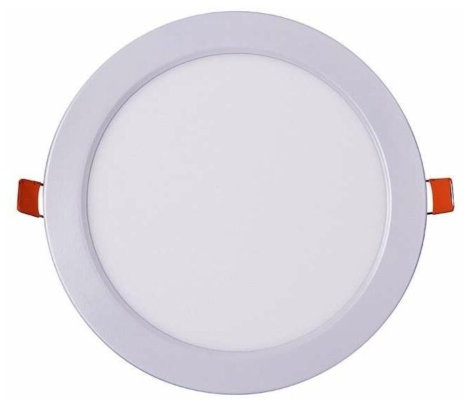 фото Светильник светодиодный ультратонкий встраив. PPL-R 12Вт 4000К IP40 WH d170мм круглый Jazzway 5008540A ( 1шт. )