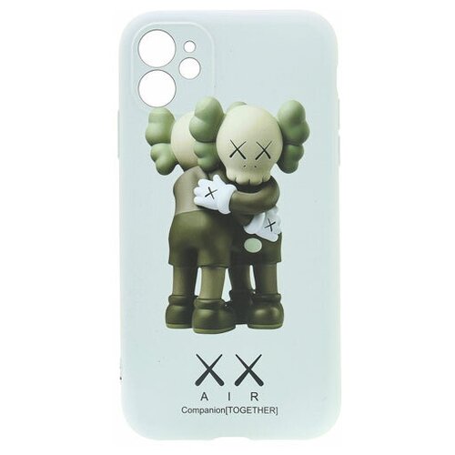 фото Силиконовый чехол luxo для apple iphone 12 mini с рисунком мультяшки ks17