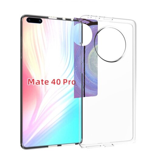 Чехол MyPads девушка с котом на качеле женский для Huawei Mate 40 Pro (NOH-NX9) задняя-панель-накладка-бампер чехол mypads девушка с котом на качеле женский для huawei mate 40 pro noh nx9 задняя панель накладка бампер