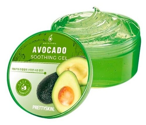 Prettyskin Гель мультифункциональный для лица и тела с авокадо Avocado Soothing Gel, 300 мл