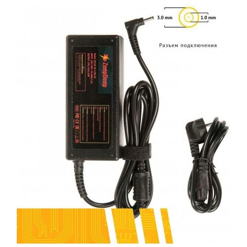 power supply блок питания зарядка zeepdeep для acer 19v 3 42a 65w штекер 3 0x1 0 aspire sf ultrabook iconia tab series Блок питания (зарядка) ZeepDeep для Acer 19V 3.42A, 65W, штекер 3.0x1.0, Aspire, SF, Ultrabook, Iconia tab series