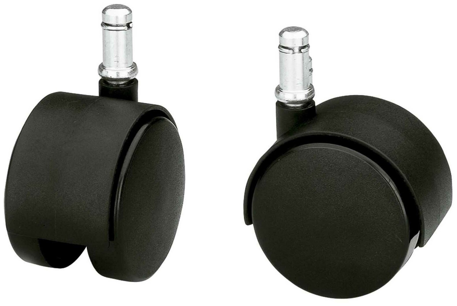 Колесо мебельное черное AMIG, диаметр 50 мм, Артикул 1502-50