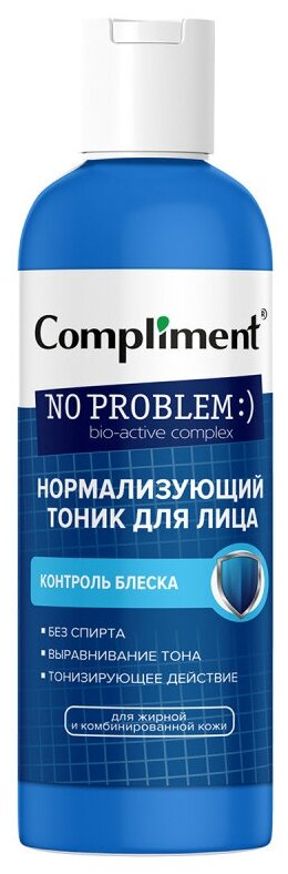 Тоник для лица Compliment No Problem нормализующий 200 мл