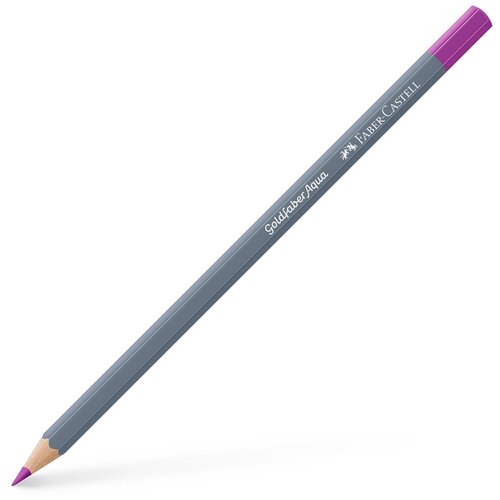 Faber-Castell Акварельный карандаш Goldfaber Aqua 12 шт., 125 средний фиолетово-розовый
