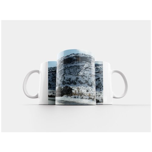 фото Кружка "горы, зима, снег" 320 мл lotsprints