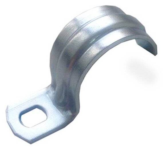 Скоба однолапковая СМО d 19-20мм для металлорукава (уп. 100 шт.)