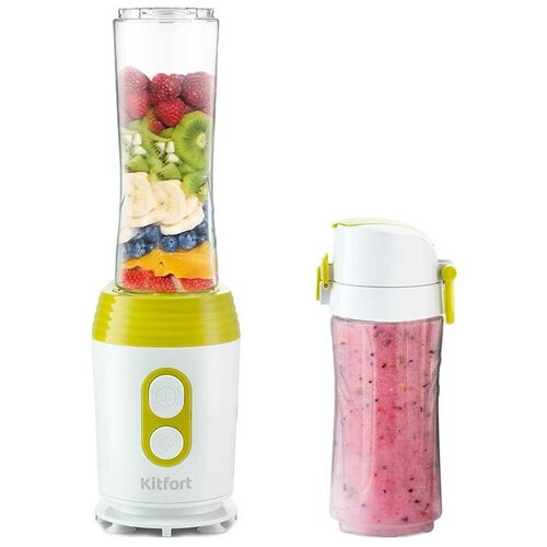 Блендер стационарный Kitfort КТ-3059-2 бело-салатовый 249000₽