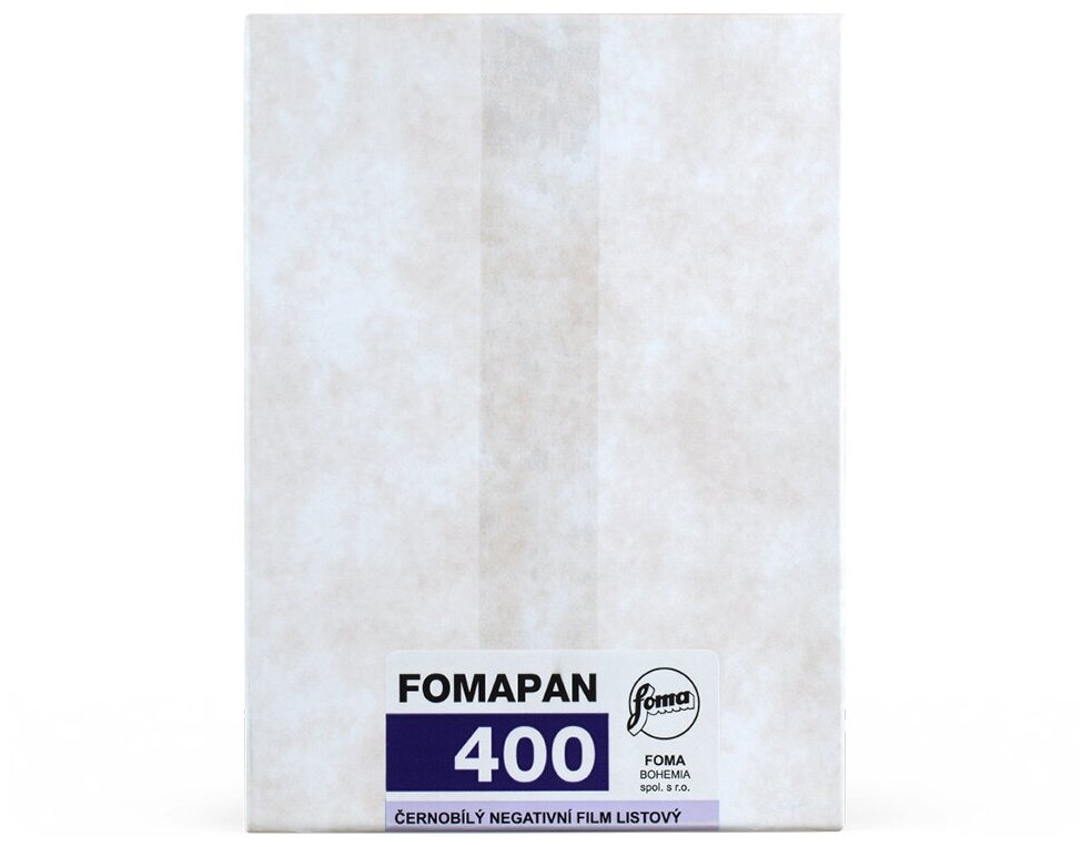 Фотопленка Foma Fomapan 400 4x5" 25 листов