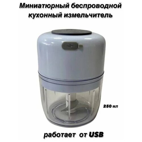 Миниатюрный измельчитель кухонный 250 мл USB мини блендер беспроводной 74900₽