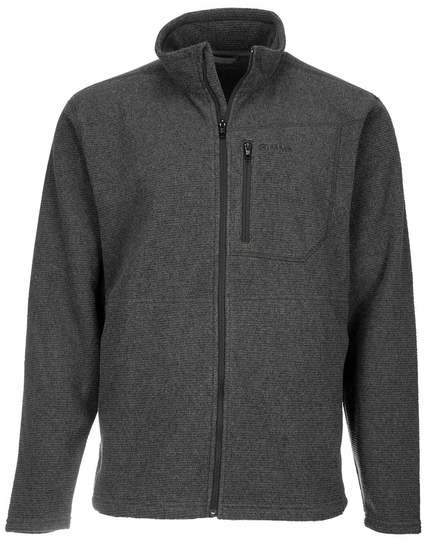 Simms Толстовка Rivershed Full Zip '20 carbon, Мужской, XL активный отдых