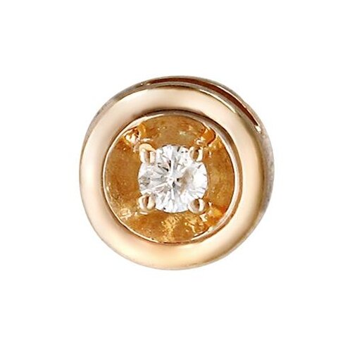 фото Кулоны эстет золотая подвеска с фианитами