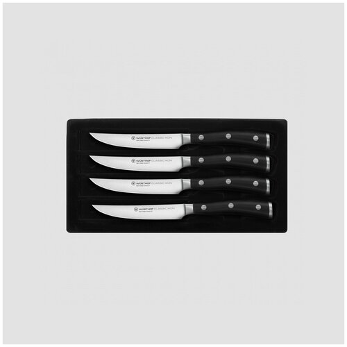 Набор кухонных ножей для стейка 4 штуки, серия Classic Ikon 9716 WUESTHOF