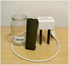 Ионизатор воды с двумя электродами из графита на 1 литр/ Активатор воды
