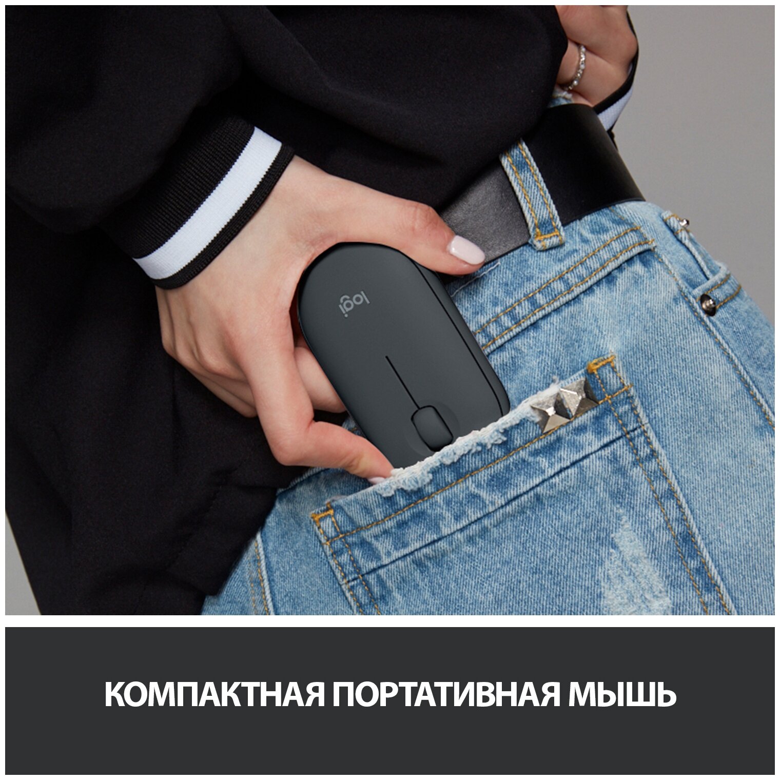 Мышь LOGITECH M350, оптическая, беспроводная, USB, розовый [910-005717] - фото №6