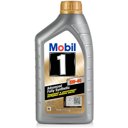 фото Синтетическое моторное масло mobil 1 fs 5w-40, 1 л