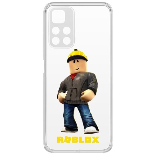 Чехол-накладка Krutoff Clear Case Roblox-Строитель для Xiaomi Redmi Note 11 Pro чехол накладка krutoff clear case roblox строитель для xiaomi redmi note 8 note 8 2021